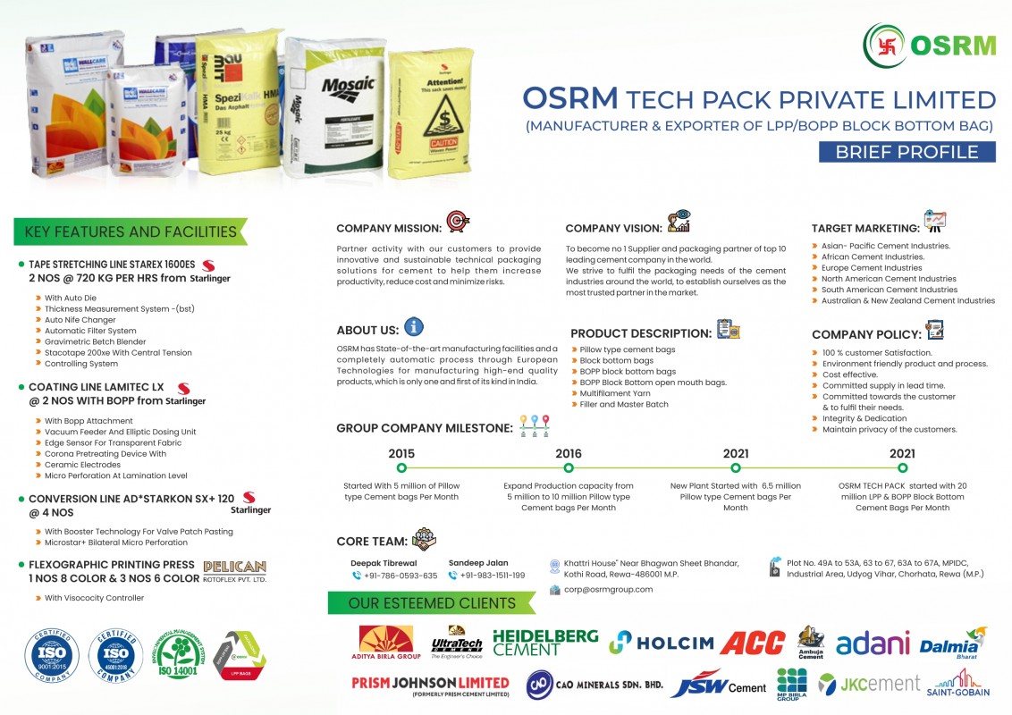 Polypropylene Woven Sack from India